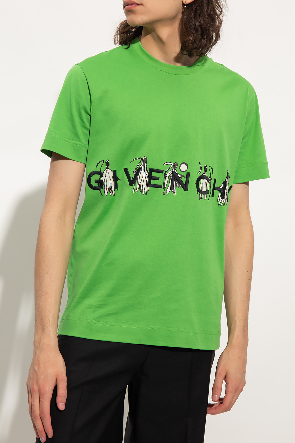 Green givenchy shop shirt